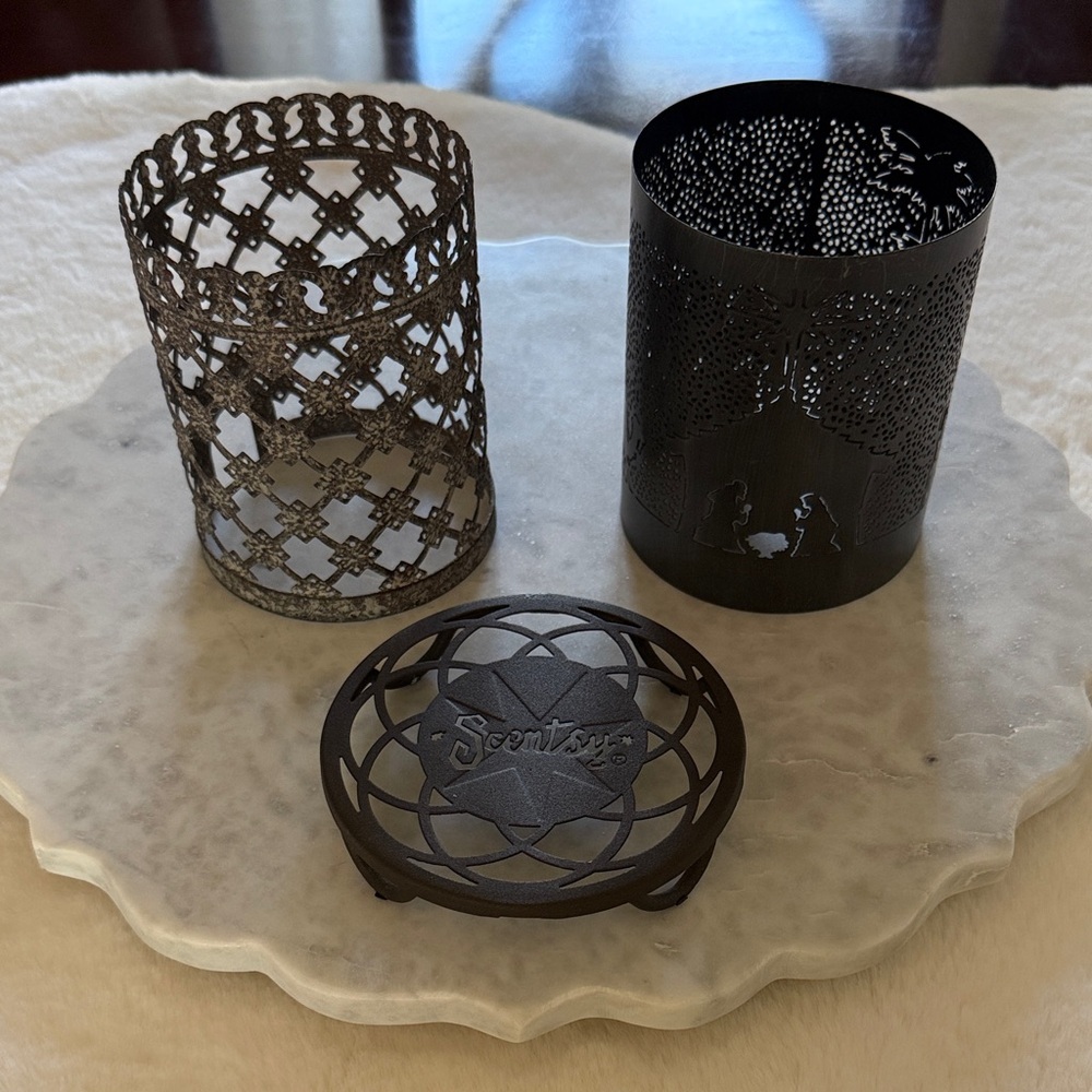 Scentsy Candle Wrap Set - Black